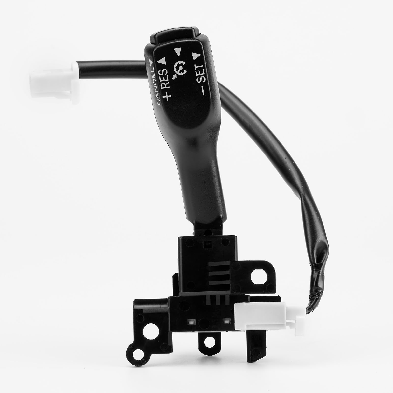 Lozzpore switch beside ruler showing compact size for simple replacement