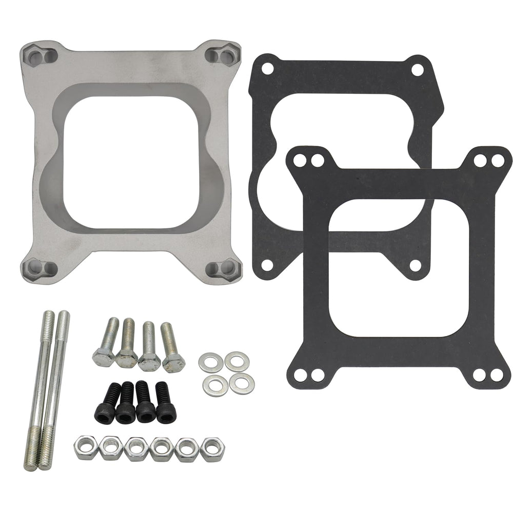 LPFIDI adapter front view showing bolt holes and clean cast finish for secure fit