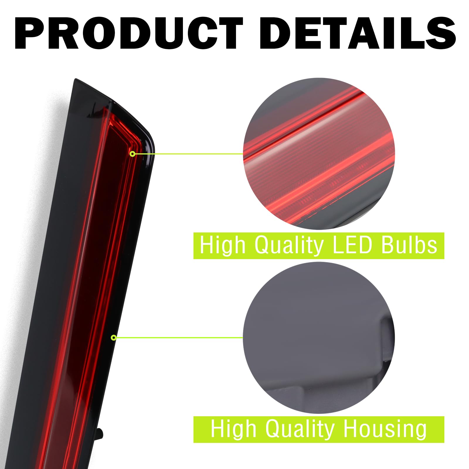 Lqito close-up of LED array highlighting durable bright illumination