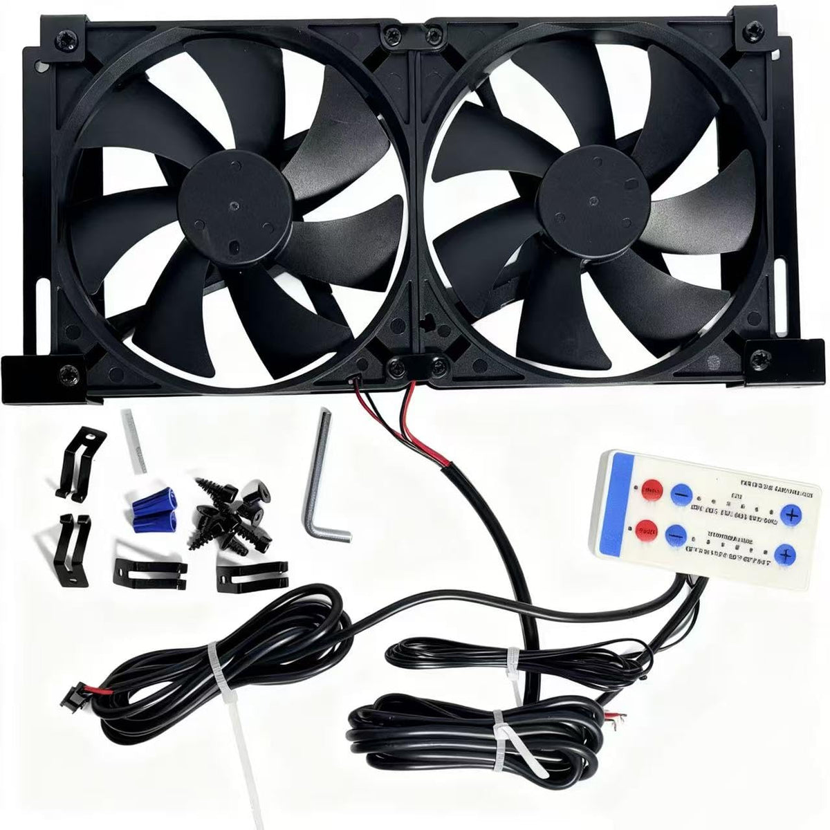 LQLXJDZZ front view of 5.5in vent fan showing compact design and airflow benefit
