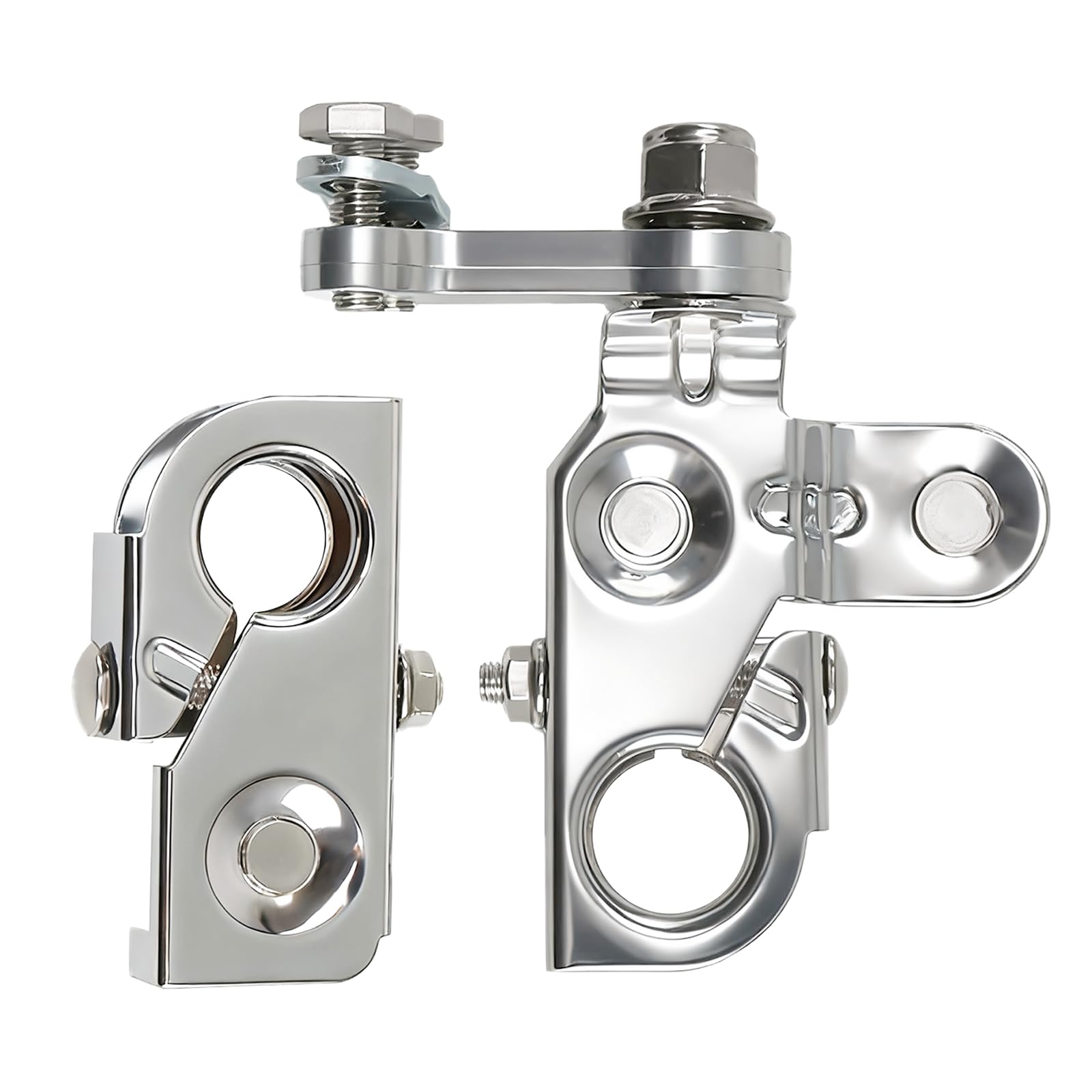LQYLMY cable attachment demo with bolt tightened showing no-crimp convenience benefit