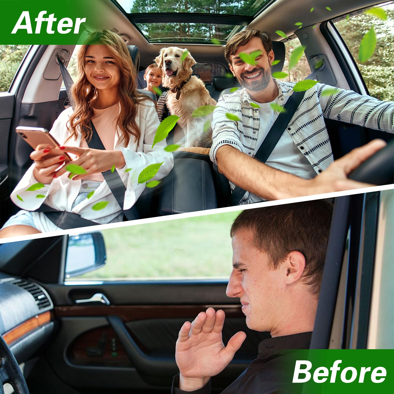 LQYLMY installed in truck interior, cleaner cabin air comfort benefit