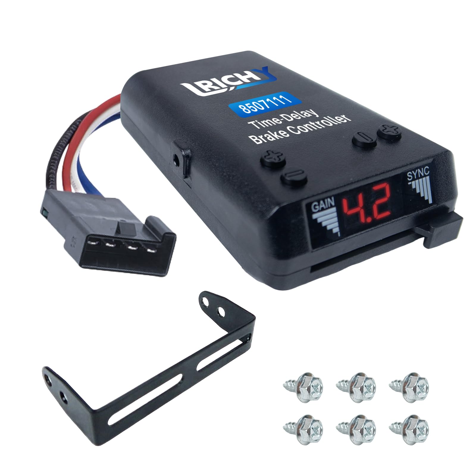 Lrichy front panel LED display showing settings and diagnostics for easy setup
