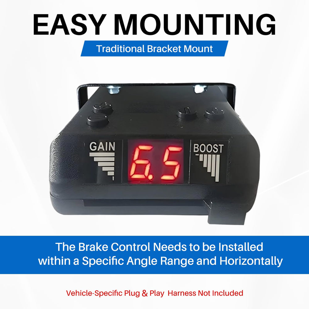 Lrichy installed in truck cab showing improved trailer braking stability