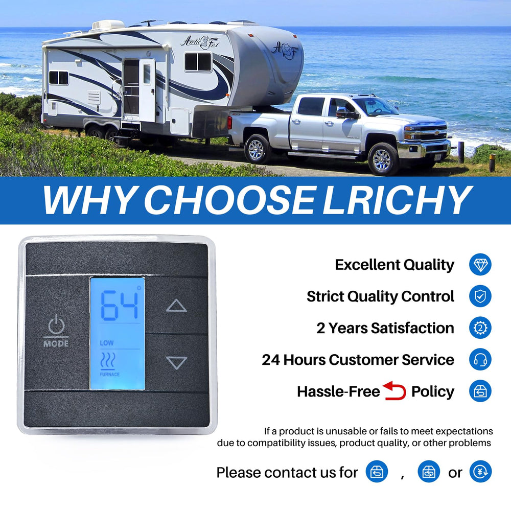 Lrichy packaging and manual with contents displayed for confident setup and warranty info