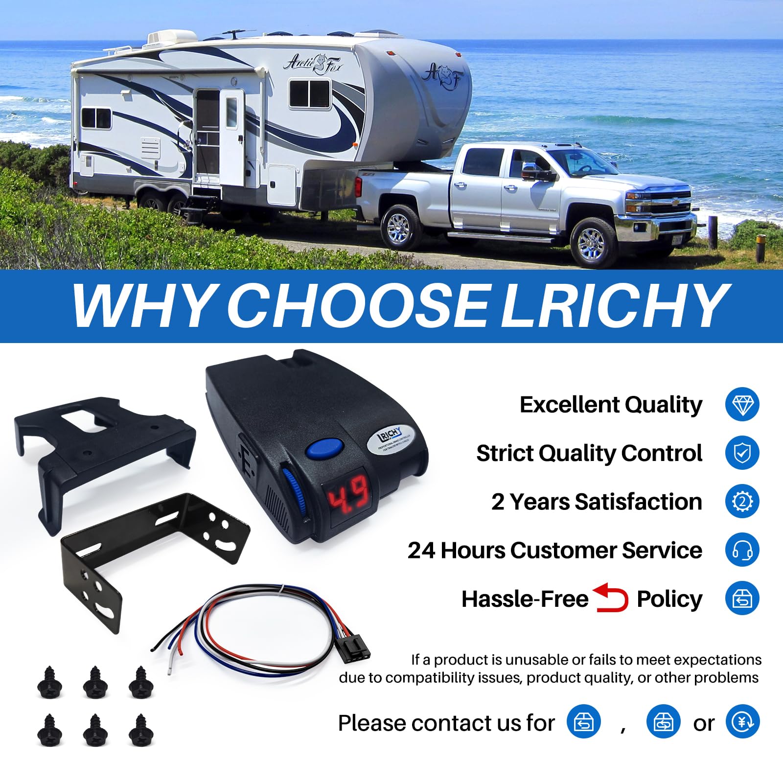 Lrichy removable wiring connector and plug port for simple hookup