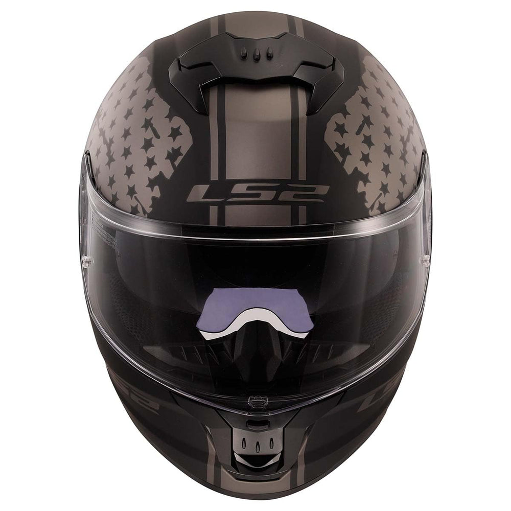 LS2 top ventilation detail showing vents improving airflow and rider cooling