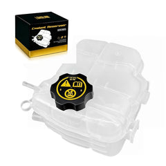 LSHDLAM front view of coolant reservoir showing fit and shape for easy replacement