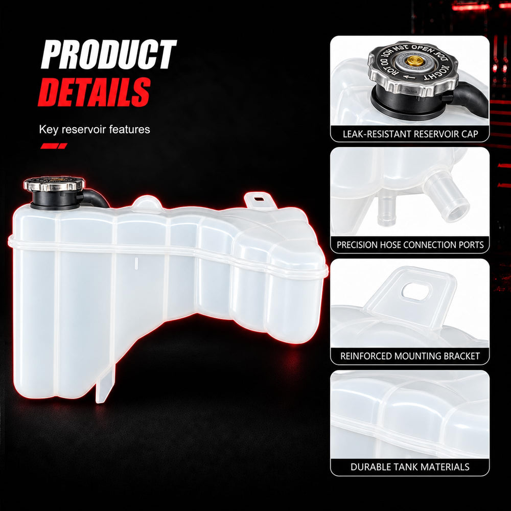 LSHDLAM mechanic installing reservoir in garage illustrating easy DIY replacement