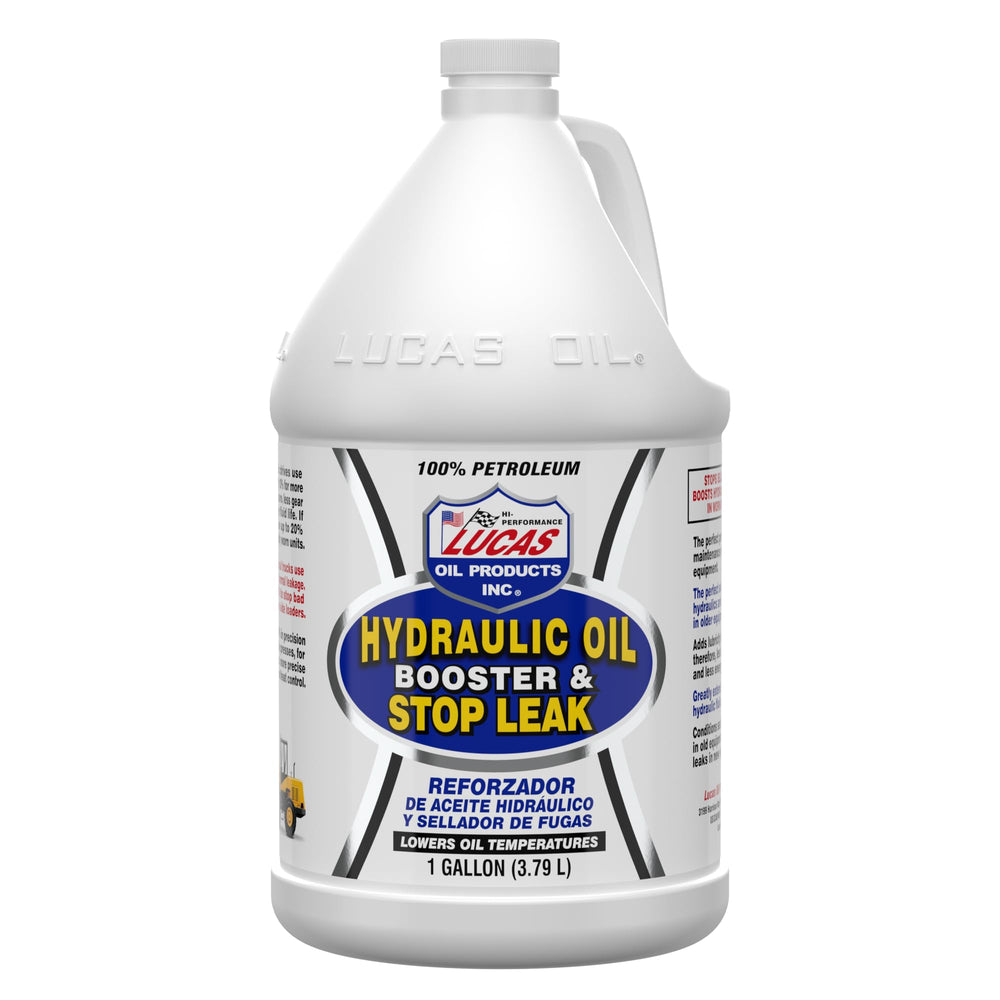 Lucas Oil front label view showing product name and benefits