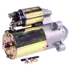 LUCAS starter mounting flange detail displaying bolt pattern for easy alignment