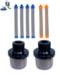 LUCKXUANYUAN filter set front packaging showing full 8-piece kit and benefits