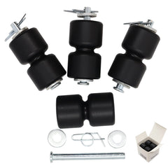 luclyyasys front view of 4-pack roller kit showing complete contents and fit