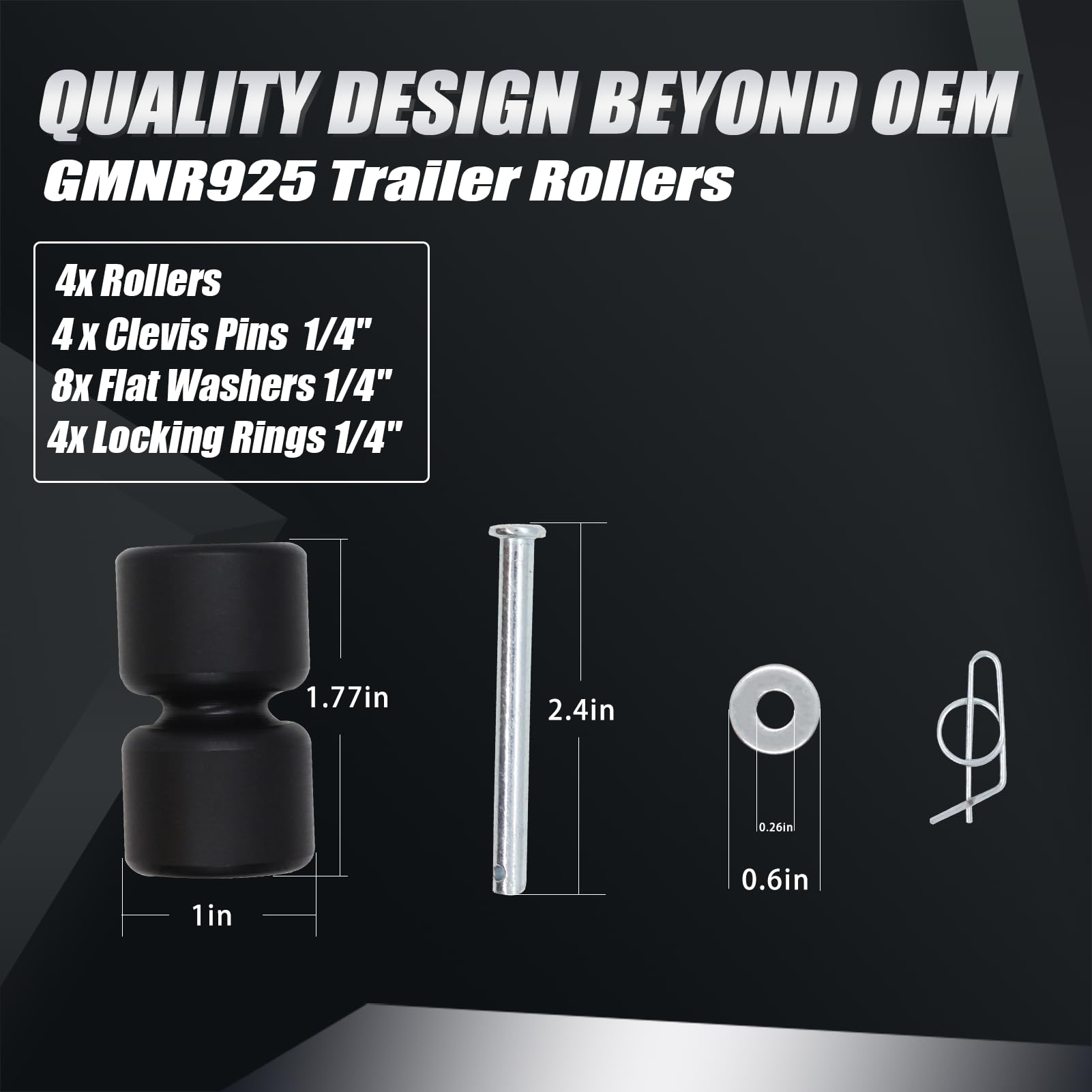 luclyyasys installed roller on a trailer tailgate improving lift operation
