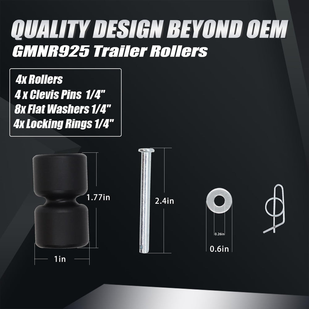 luclyyasys installed roller on a trailer tailgate improving lift operation