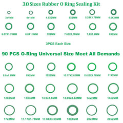 Lucstar close up of sealing washers highlighting corrosion resistance benefit