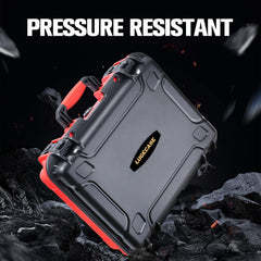 LUGECASE inside a car trunk carrying NOCO Boost GB150 for easy roadside access