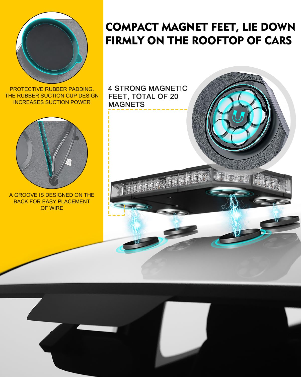 LUMENIX installed on truck rooftop demonstrating clear daytime visibility