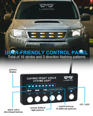 LUMENIX side marker mounted on truck improving roadside safety