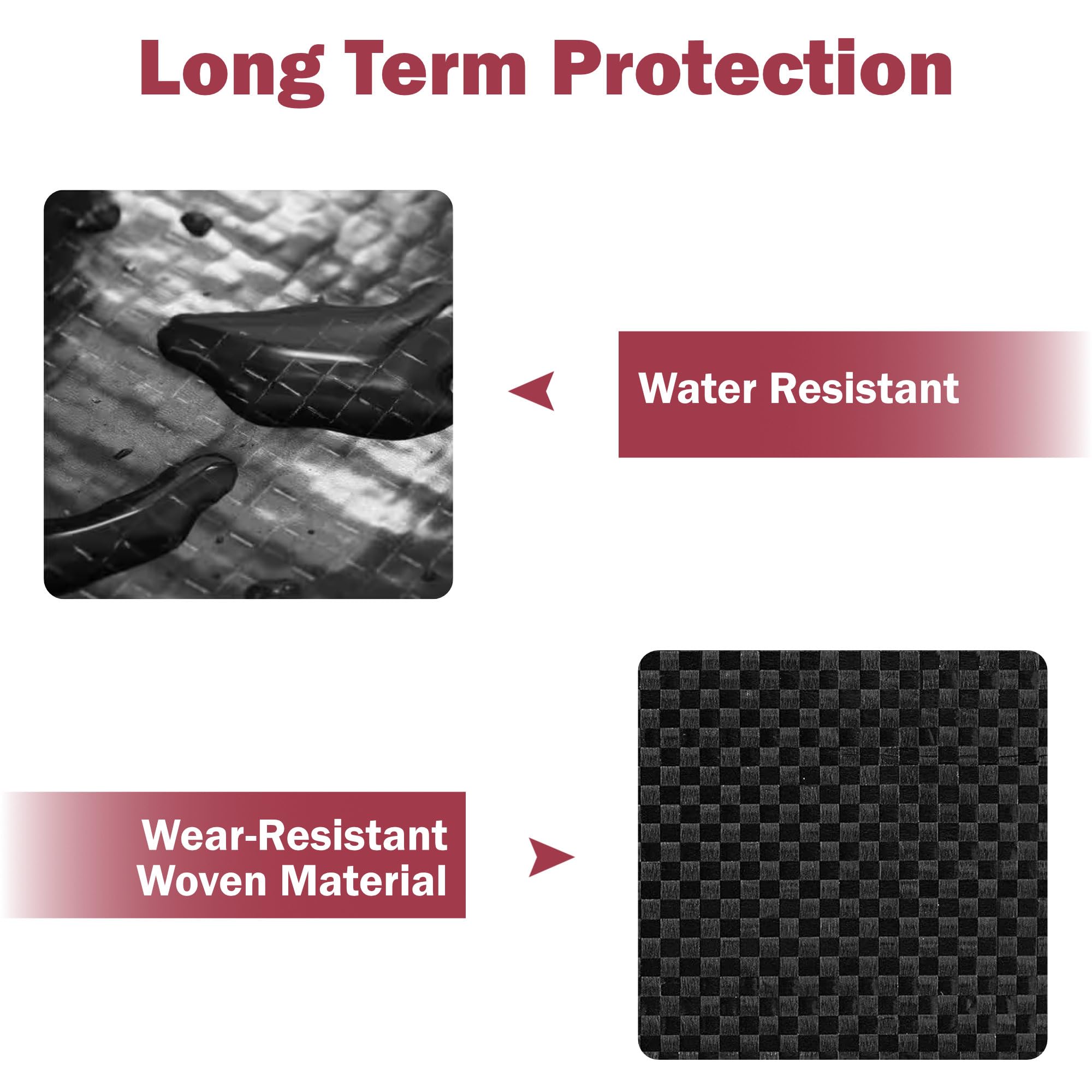 Lumintrail being installed under an RV demonstrating moisture protection benefit