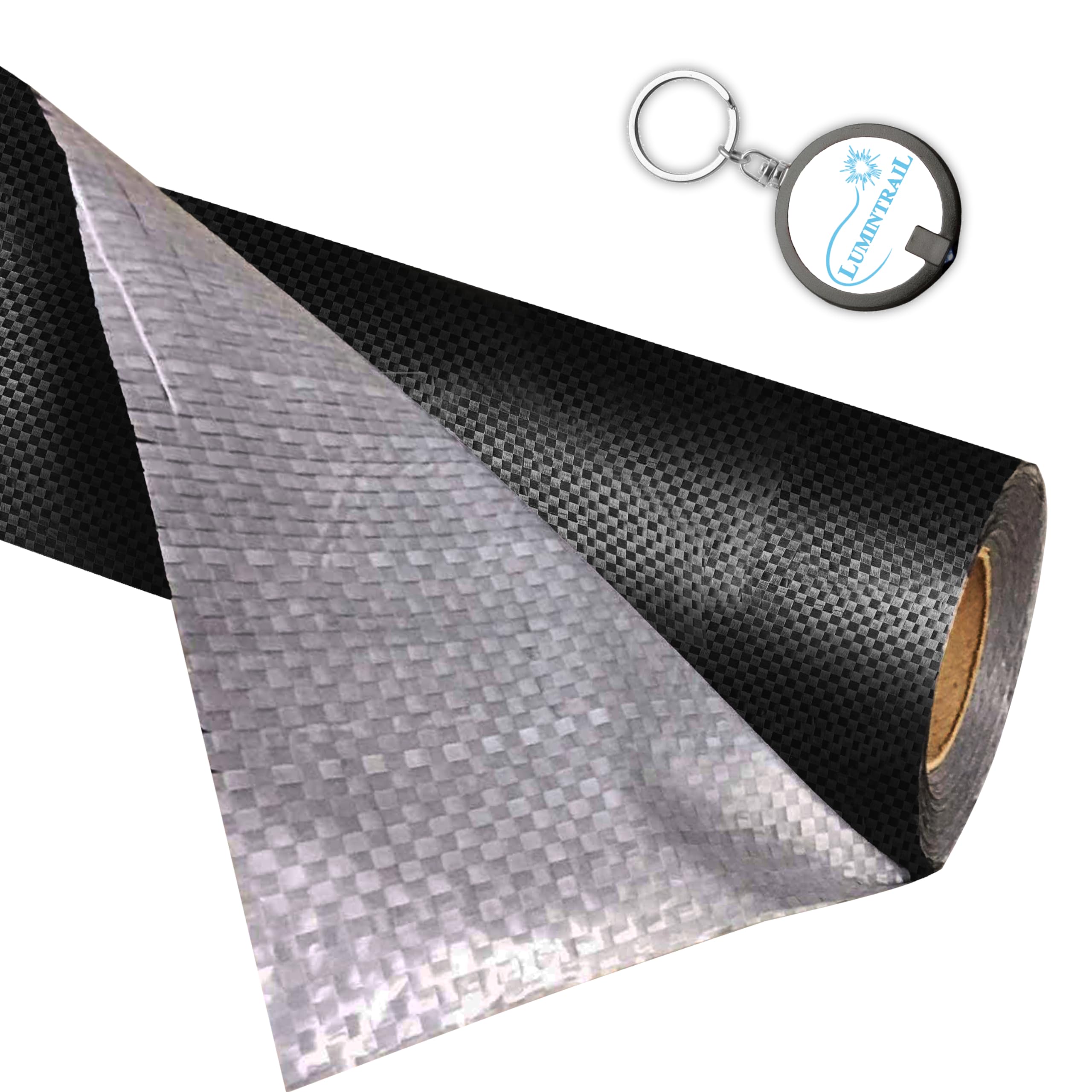 Lumintrail roll front view showing full 48-inch width and durable finish