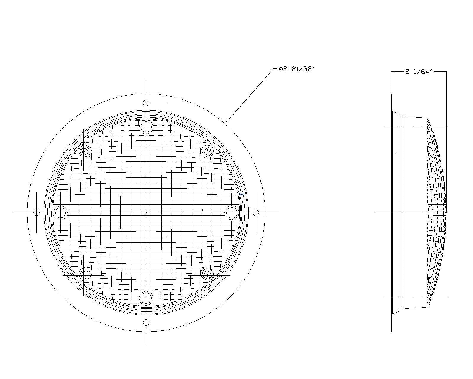 Lumitronics base plate with screws showing powder-coated durability benefit