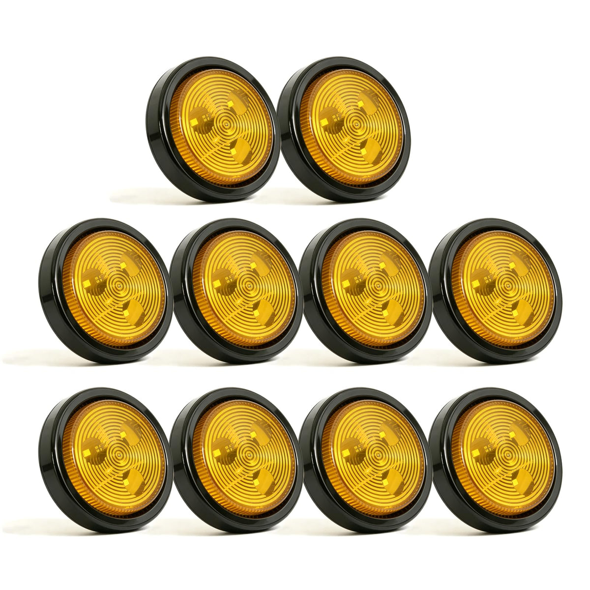 Lumvraneo front face amber marker showing bright visibility benefit