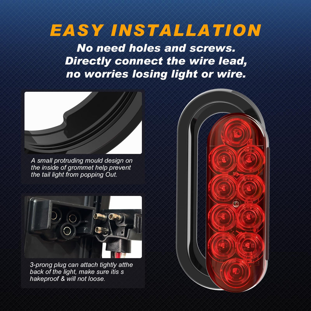 Lumvraneo rubber grommet seal detail ensuring watertight protection