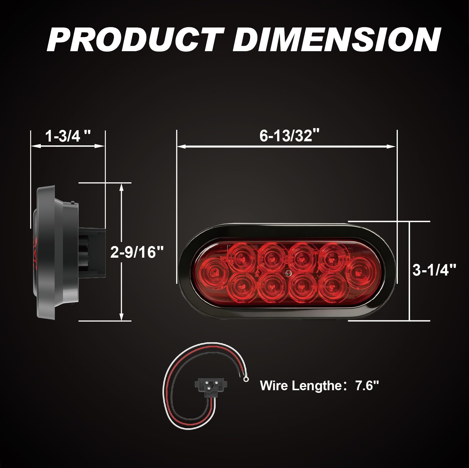 Lumvraneo side profile housing illustrating rugged impact resistance