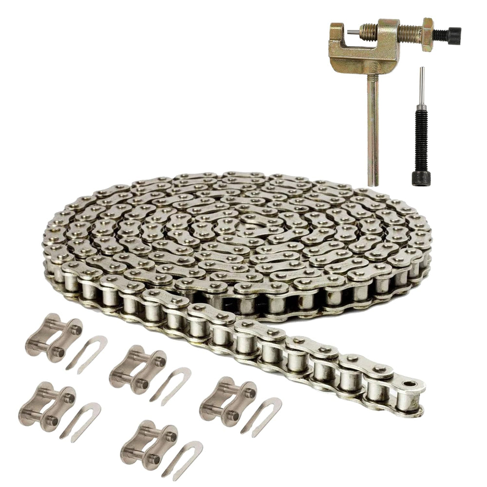 LUPING full-length #35 chain front view showing links and build, ensures correct replacement