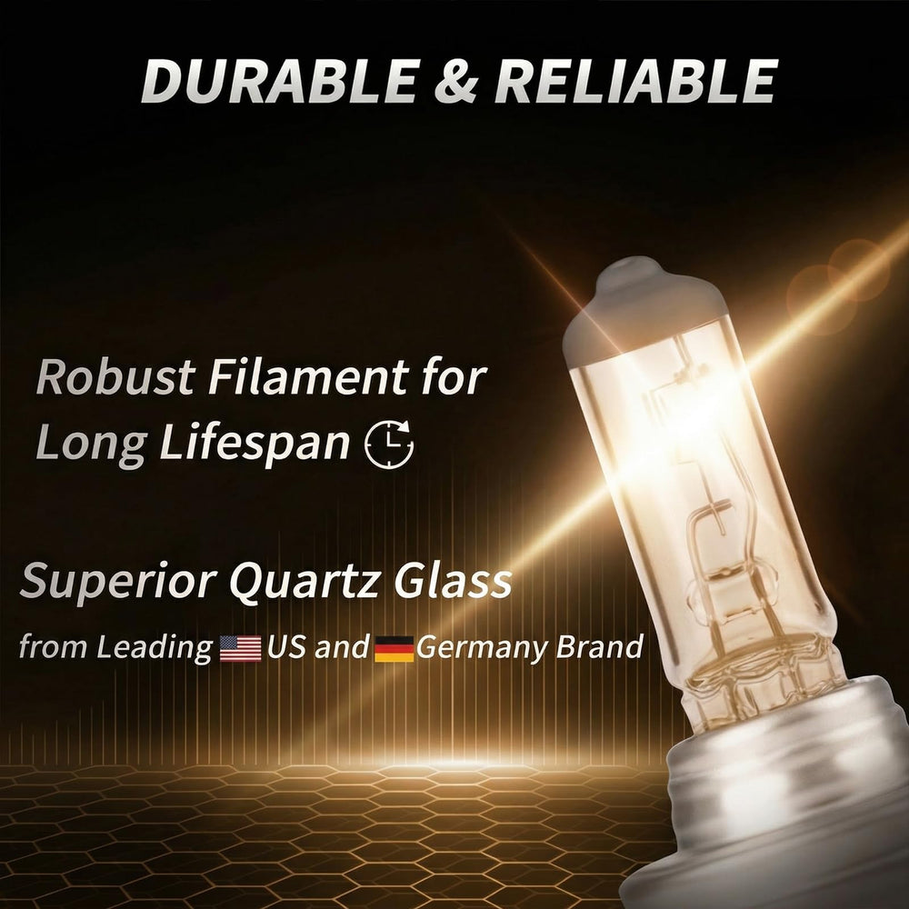 LUVALON single H11 bulb close-up highlighting build quality and fit