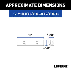 LUVERNE close-up of rubber texture offering impact resistance