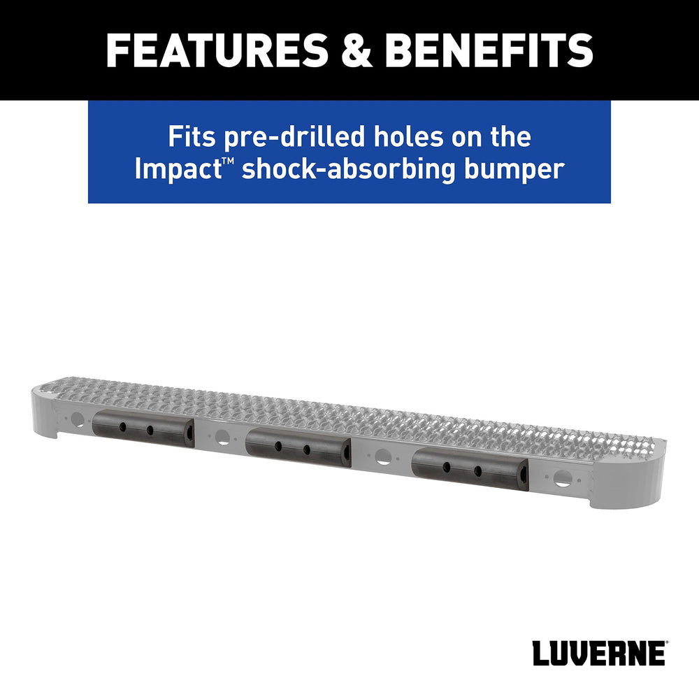 LUVERNE strip next to ruler showing 10-inch size for fit verification