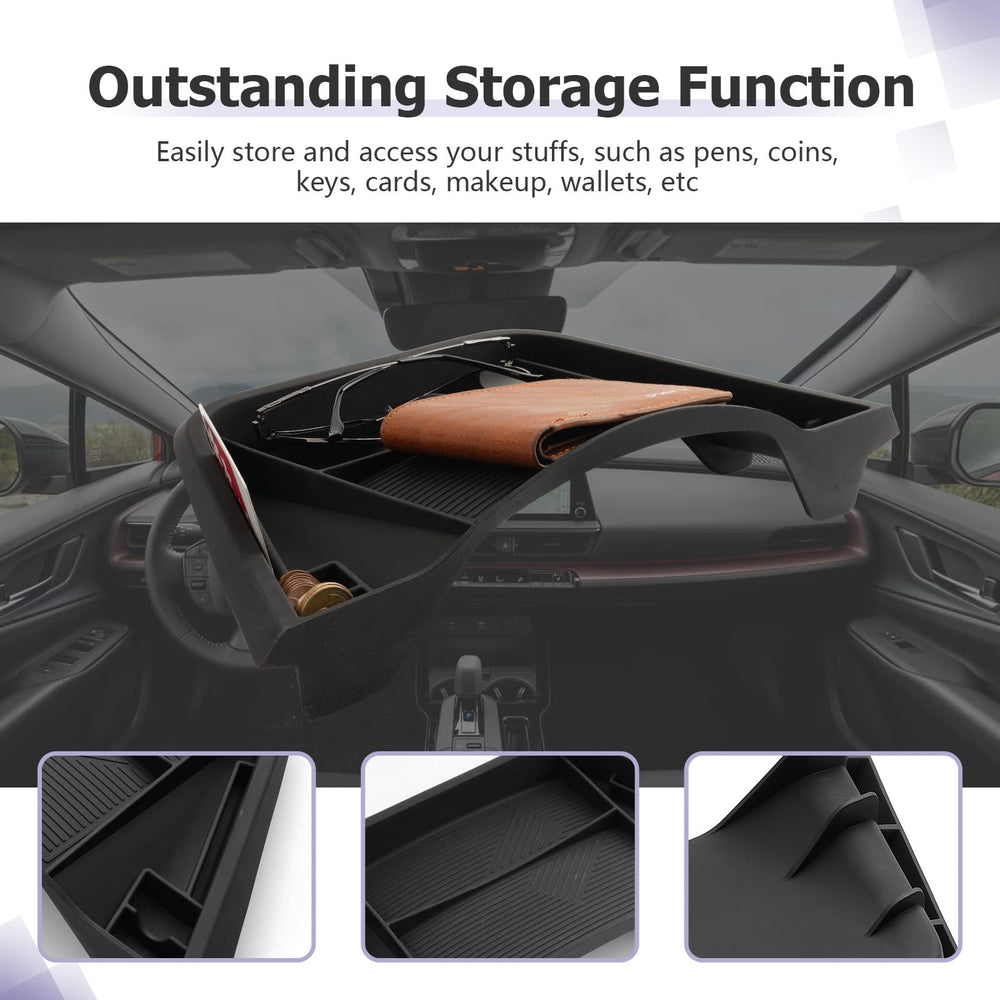 LUWU installed behind Prius screen demonstrating seamless factory-like integration