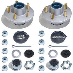 LUXTRKSTO front view hub assembly showing ready-to-install durability