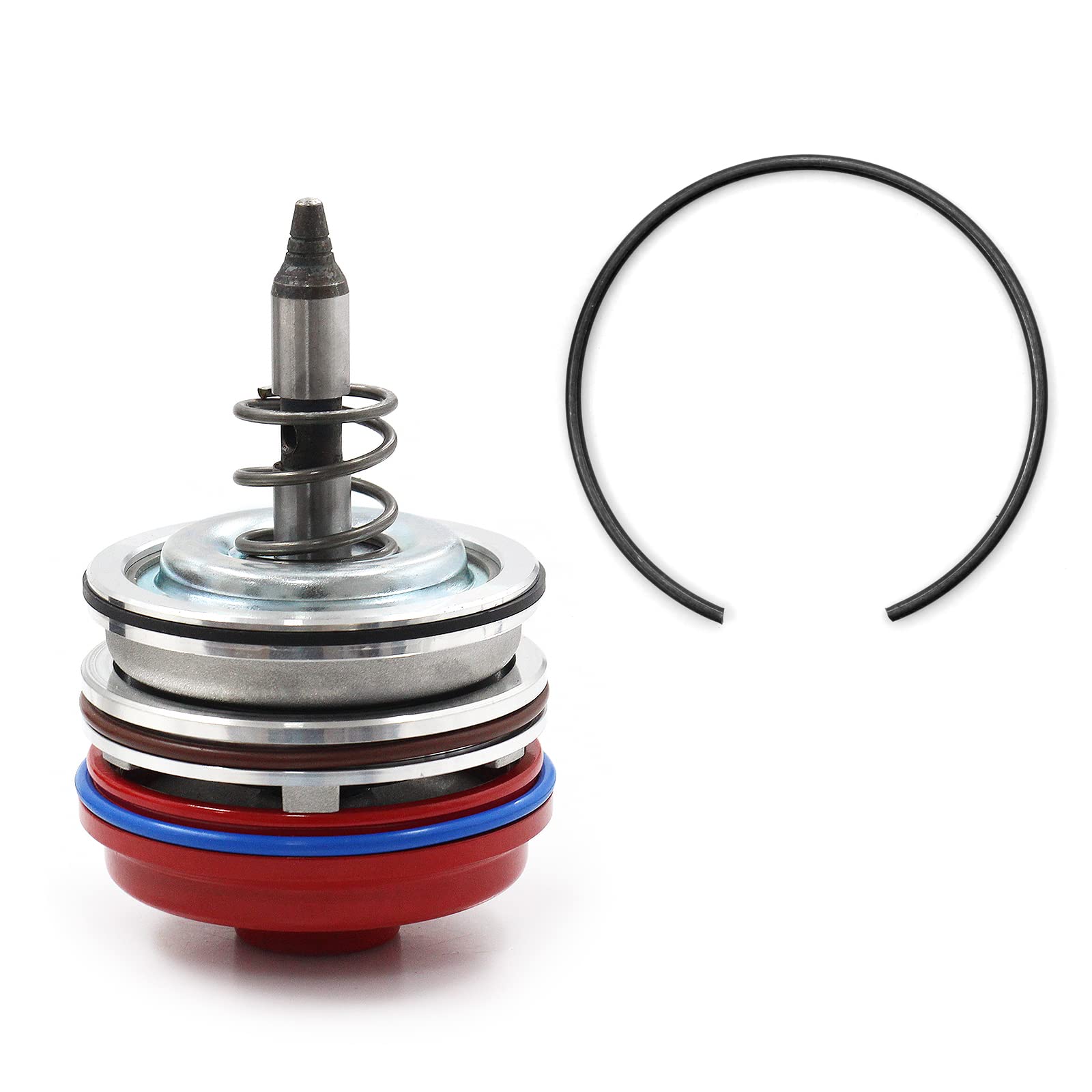 LVOUP servo piston on workbench during installation illustrating easier repairs