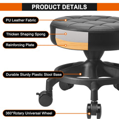 LWADALN caster detail with brake showing secure locking benefit