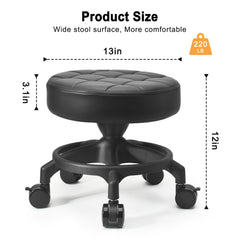 LWADALN close-up of PU leather seat highlighting easy cleaning