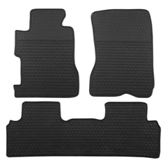 Lwope front mats installed in Honda Civic showing precise fit and full protection