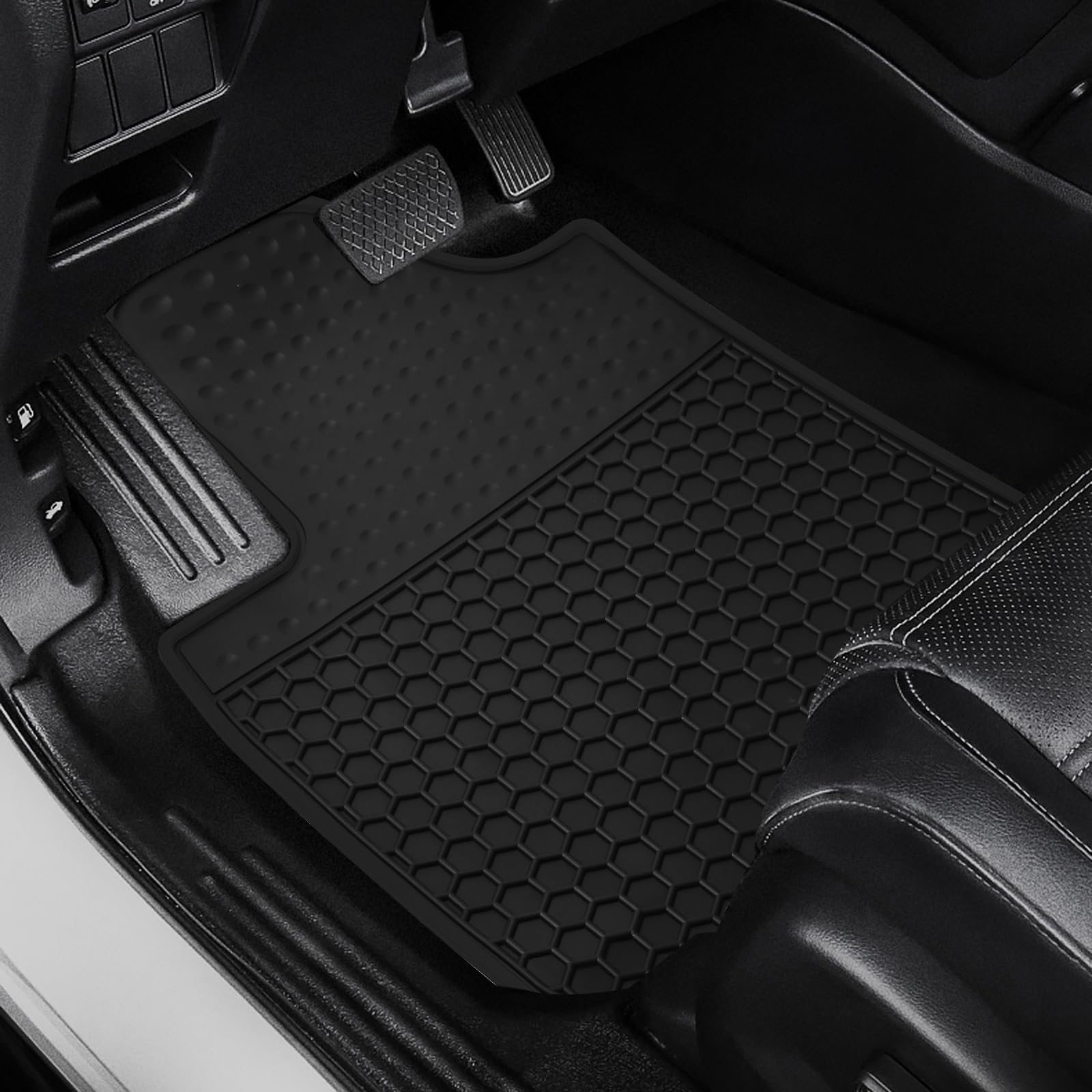 Lwope rear seat liners covering back footwell for complete protection
