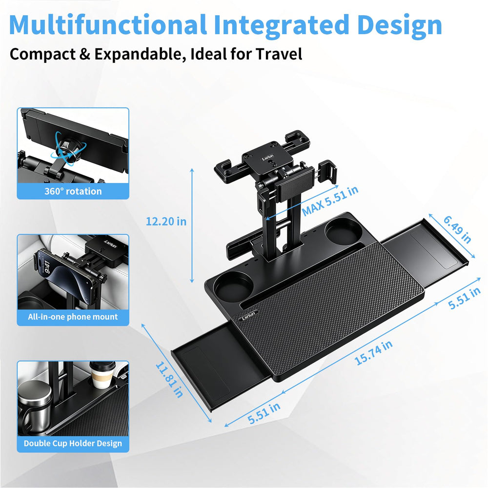LXRIUN close-up of anti-slip surface texture for device stability benefit