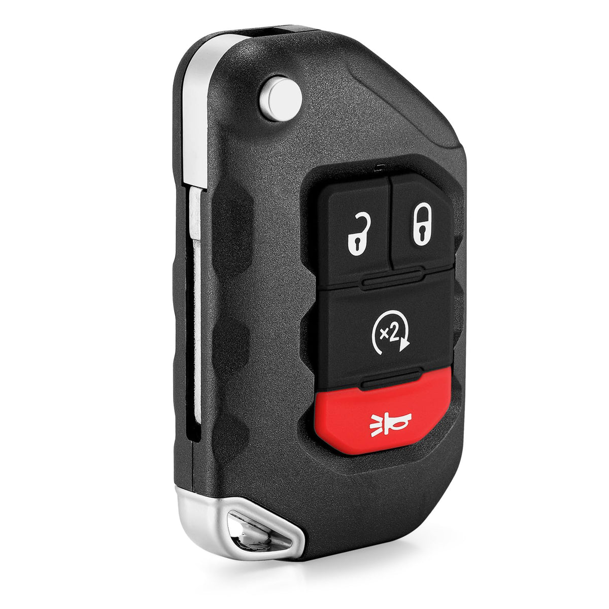 LYFUCESS front view key fob showing buttons and compact design benefit quick access