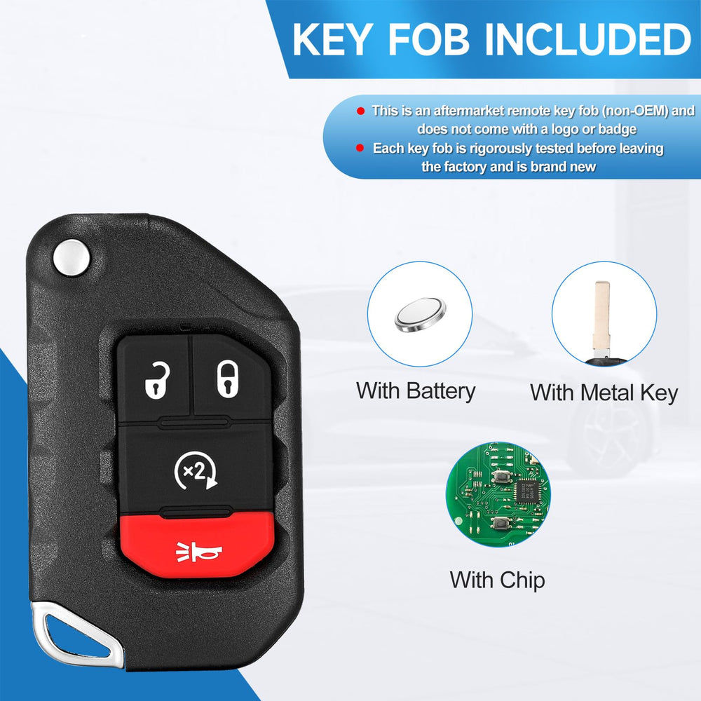 LYFUCESS packaged fob with accessories indicating ready-to-ship quality assurance