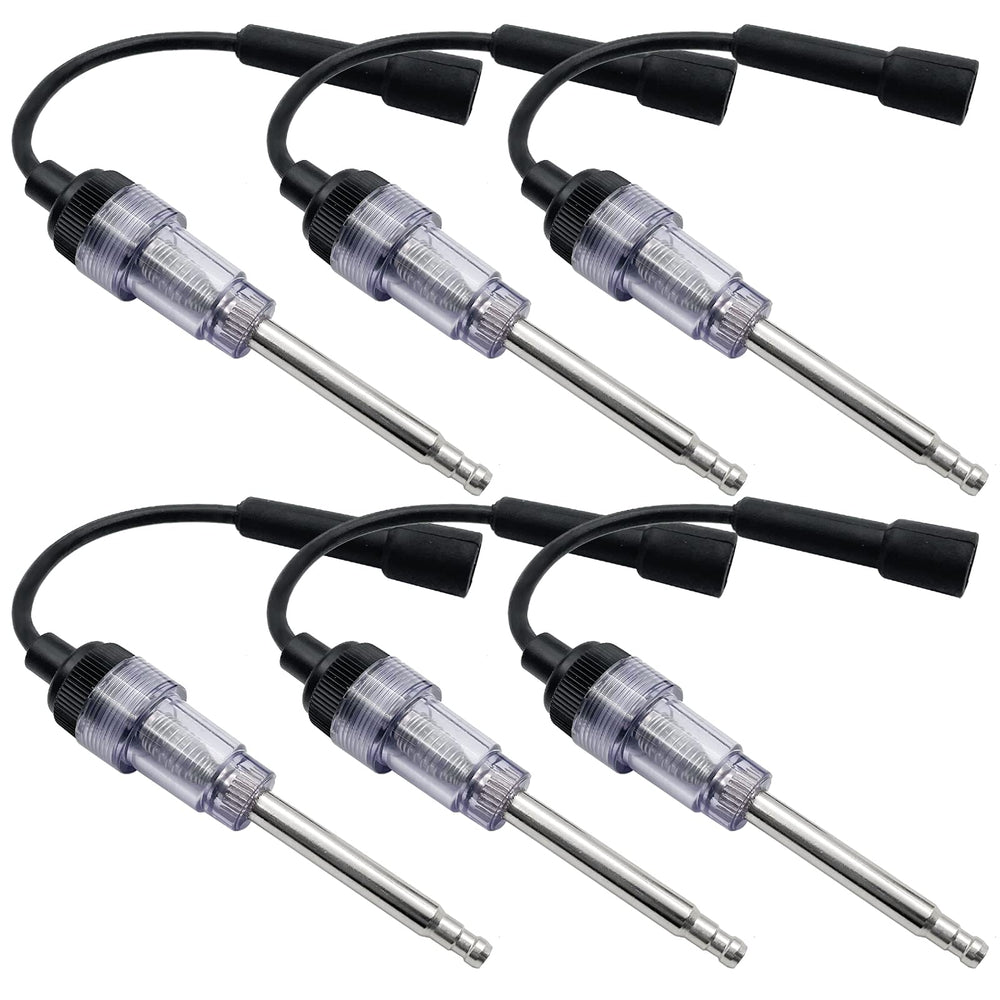 LYHLYA front view of spark plug tester kit showing components and quick diagnosis benefit