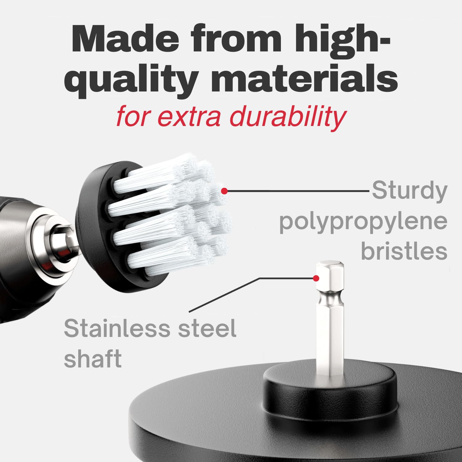 M&A QUALITY brush cleaning a wheel rim with before-and-after clarity, restores finish quickly