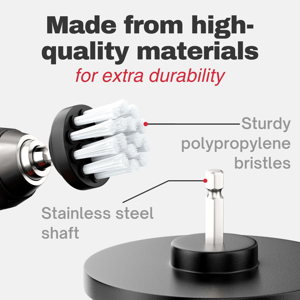 M&A QUALITY brush cleaning a wheel rim with before-and-after clarity, restores finish quickly