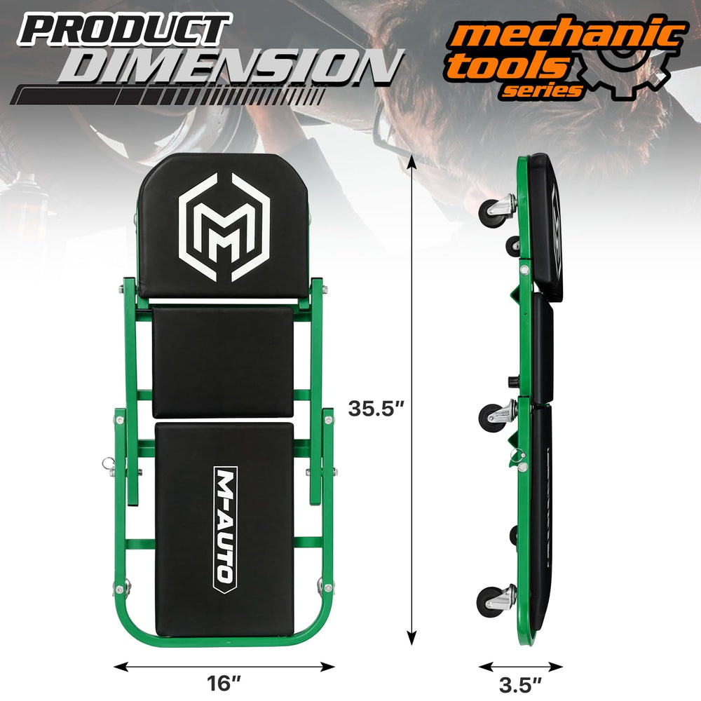 M-AUTO folded into seat profile offering comfortable raised work position