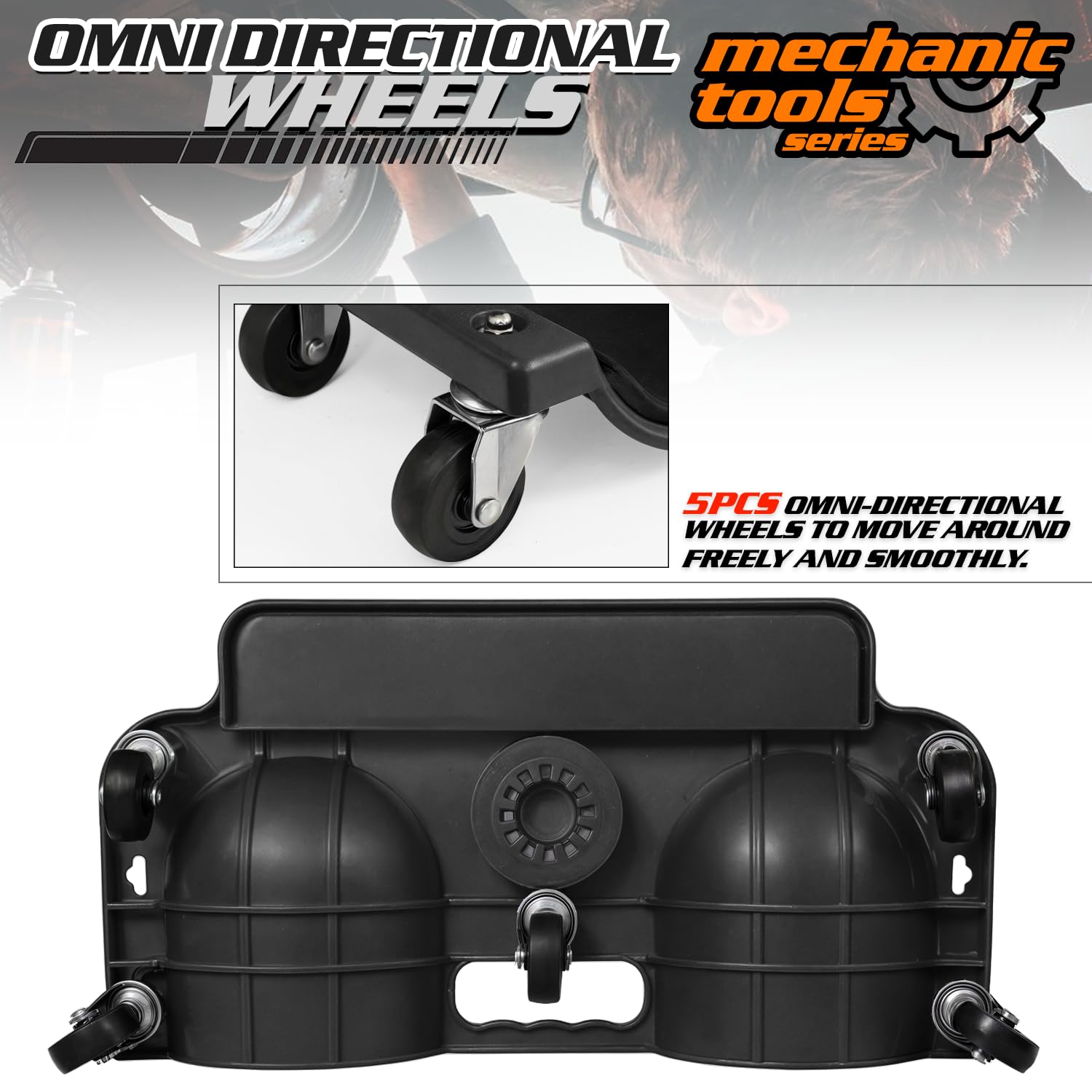 M-AUTO tool tray loaded with sockets keeping tools organized and within reach