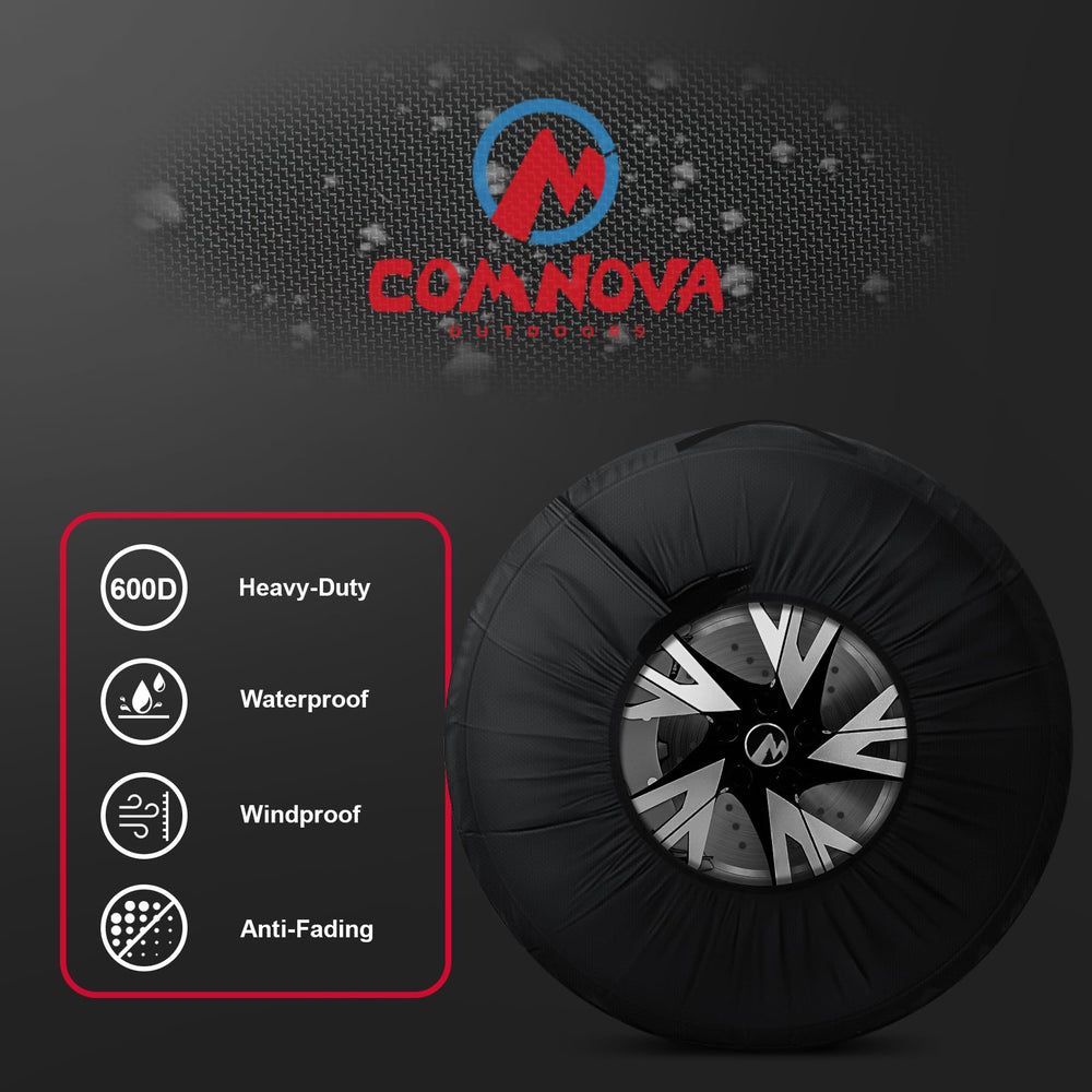 M COMNOVA OUTDOORS folded tote flat for compact storage benefit