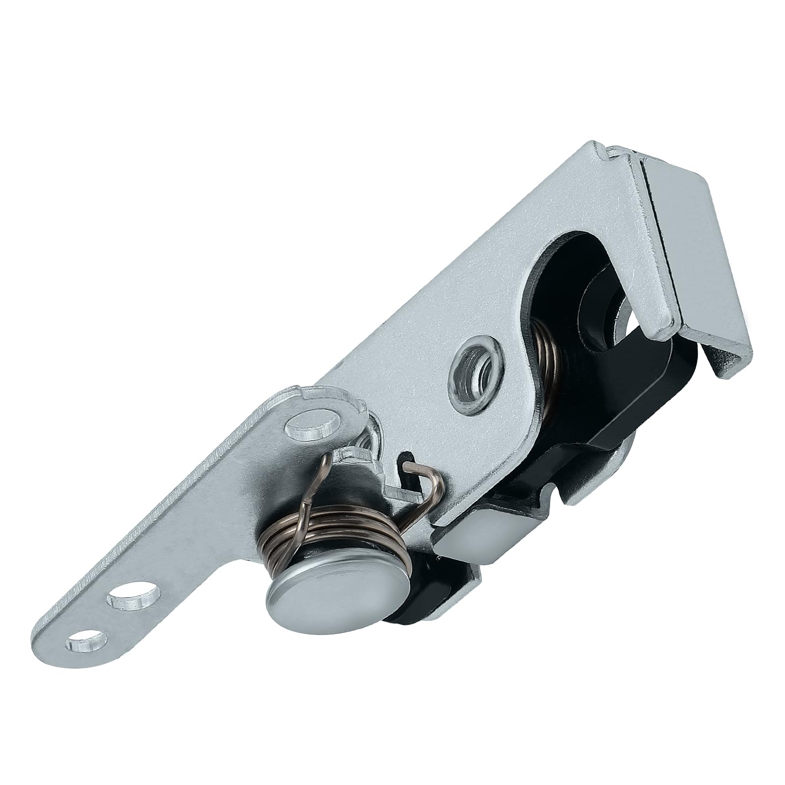 M MATI installed in a Can-Am Maverick door showing proper fit and restored door closure security